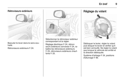 2012-2015 Opel Agila Manuel du propriétaire | Français