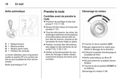 2012-2015 Opel Agila Manuel du propriétaire | Français