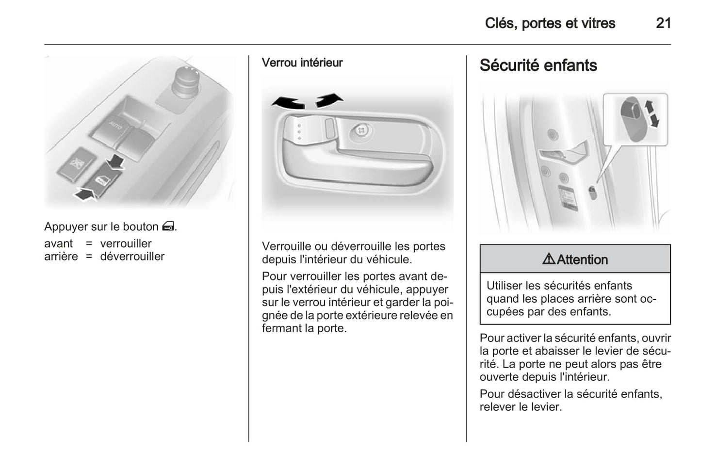 2012-2015 Opel Agila Manuel du propriétaire | Français