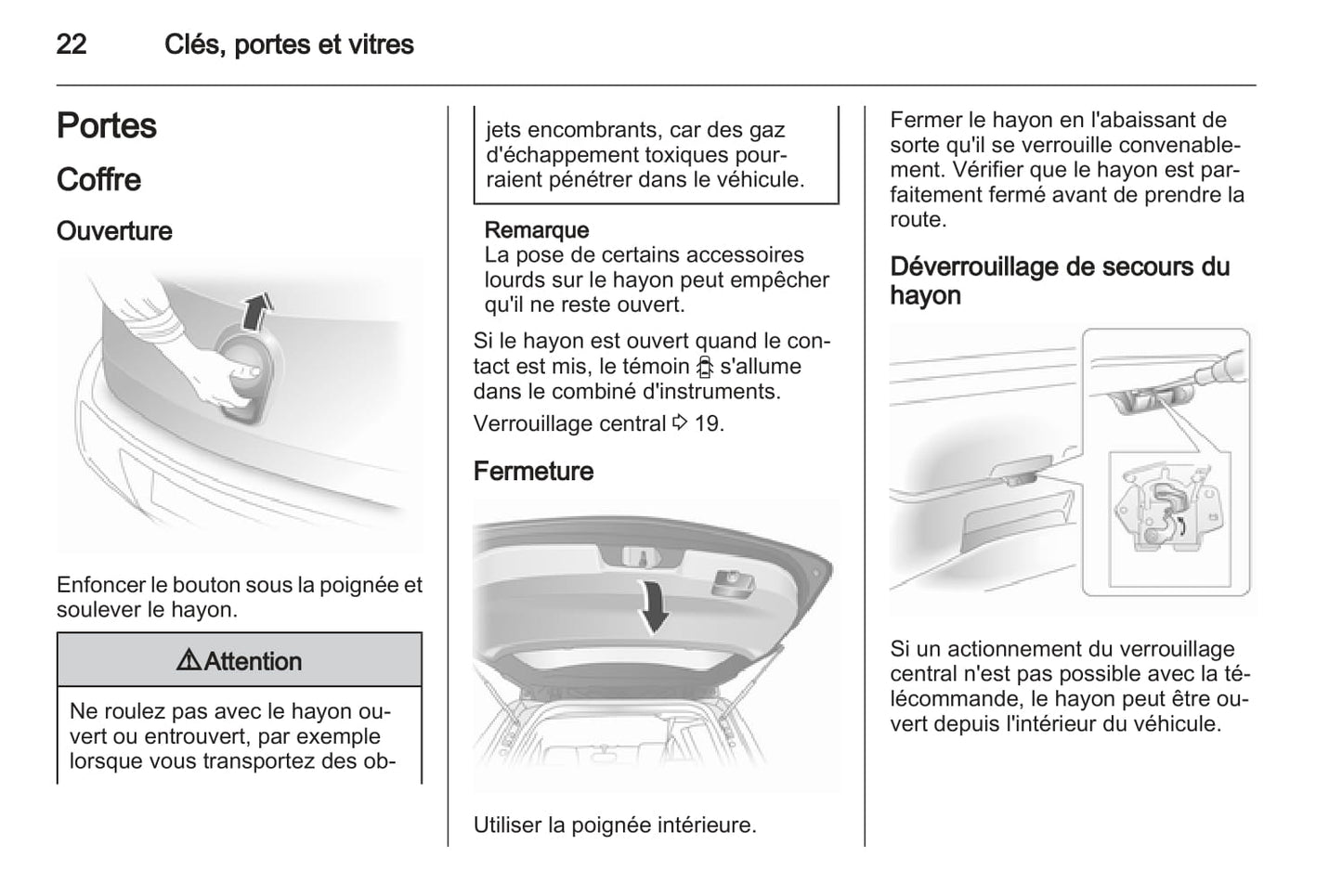 2012-2015 Opel Agila Manuel du propriétaire | Français