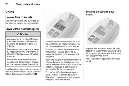 2012-2015 Opel Agila Manuel du propriétaire | Français