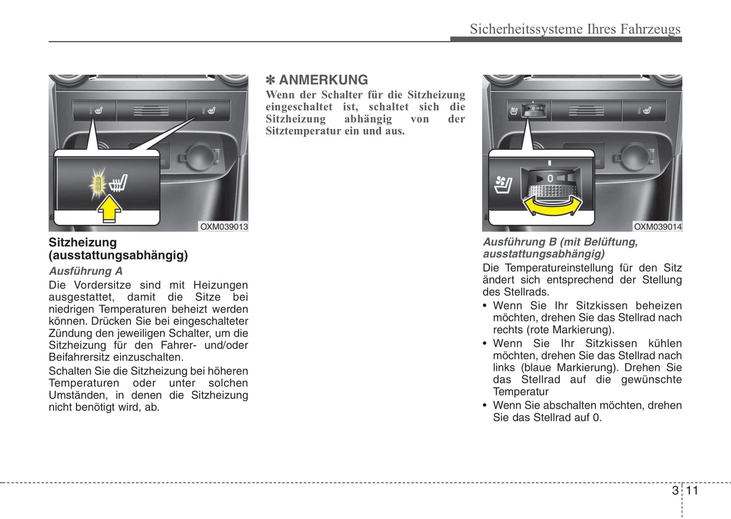 2007-2008 Kia Sorento Owner's Manual | German