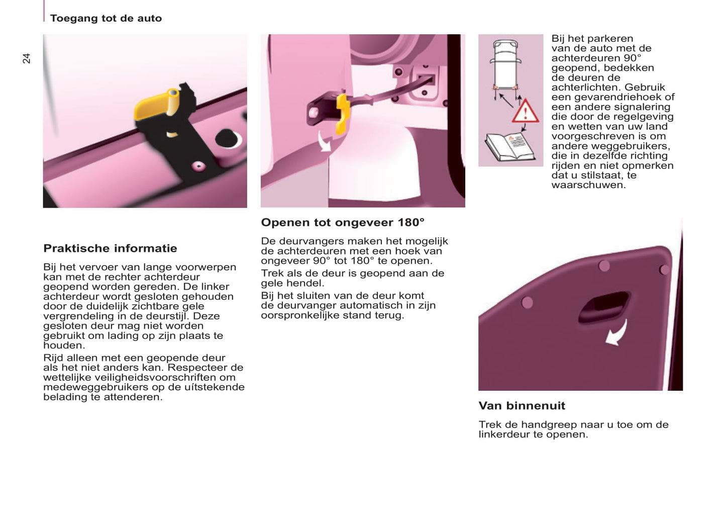 2013-2014 Peugeot Partner Tepee Owner's Manual | Dutch