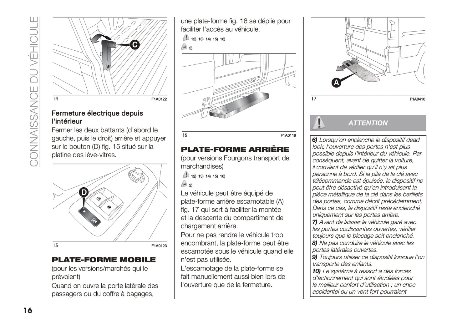 2019-2020 Fiat Ducato Owner's Manual | French