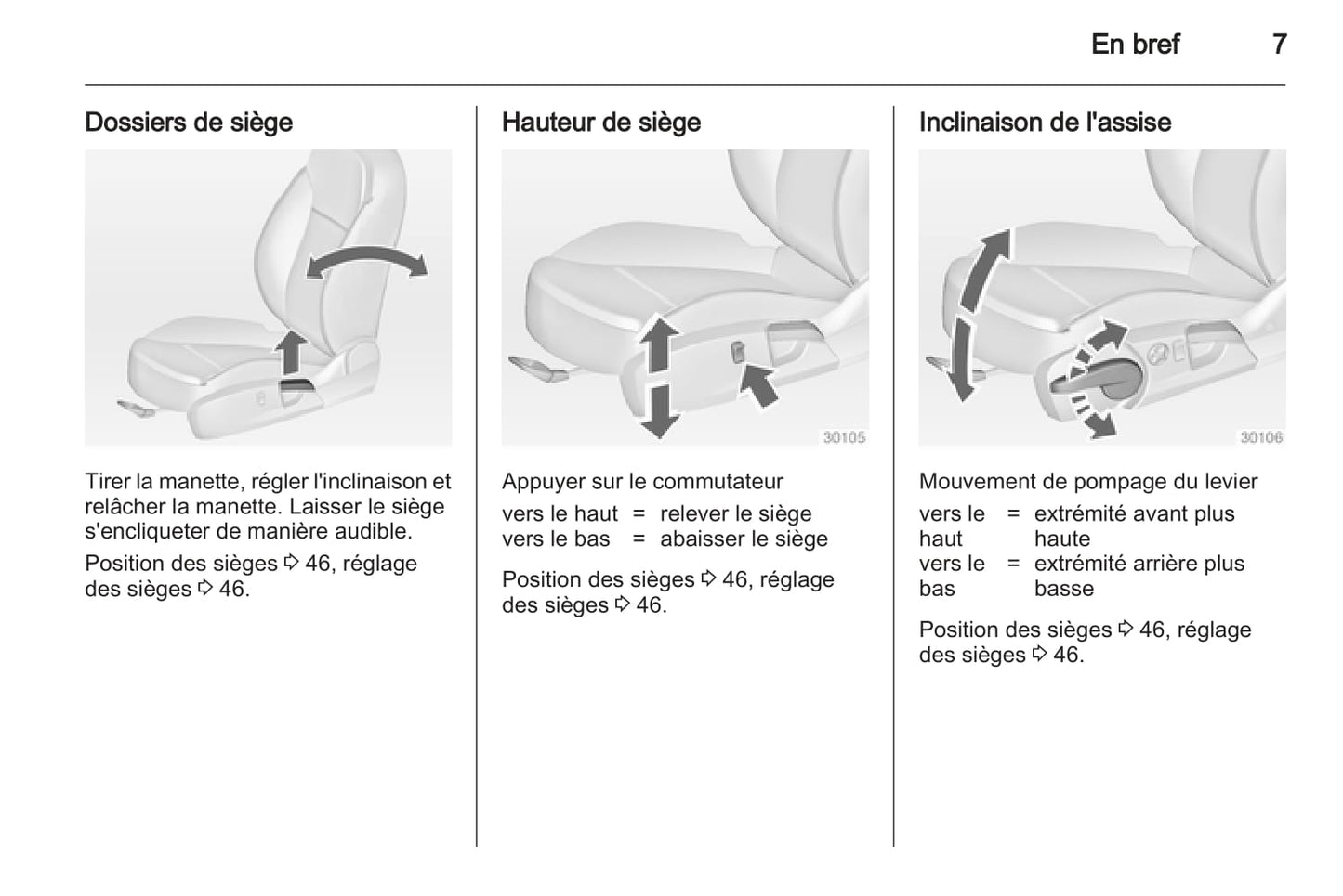 2012-2013 Opel Insignia Owner's Manual | French