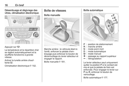 2019-2020 Opel Astra Owner's Manual | French