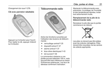 2019-2020 Opel Astra Owner's Manual | French