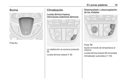 2015-2018 Opel Astra / Astra GTC Manuel du propriétaire | Espagnol