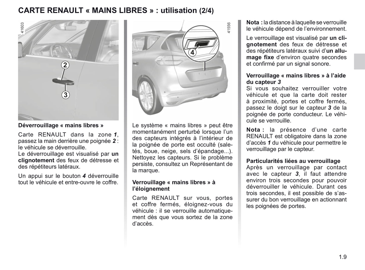 2016-2020 Renault Scenic Manuel du propriétaire | Français