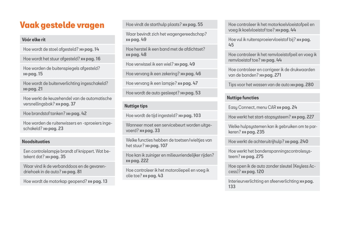 2018-2019 Seat Toledo Owner's Manual | Dutch