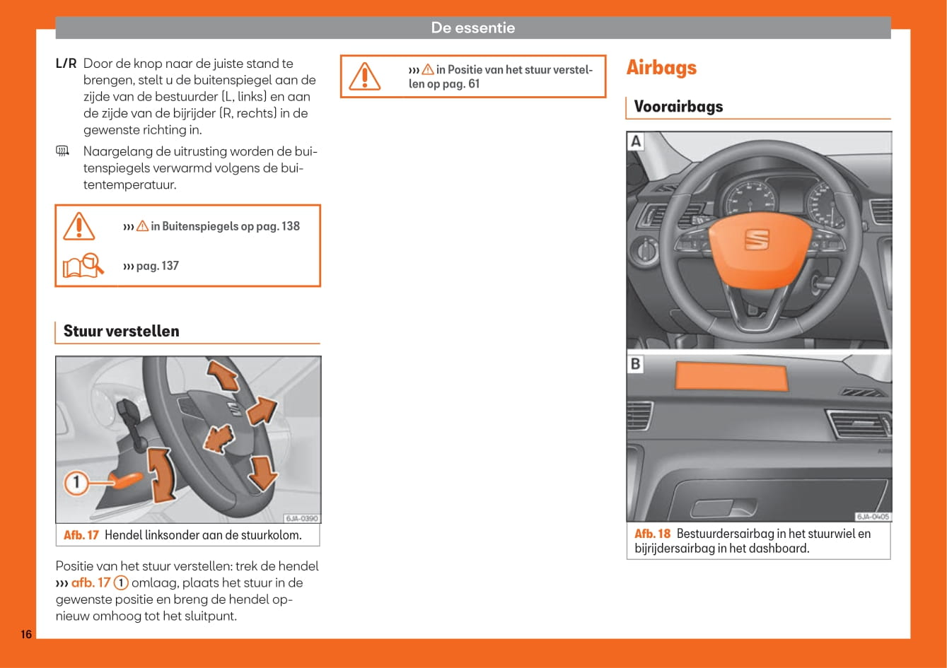 2018-2019 Seat Toledo Owner's Manual | Dutch