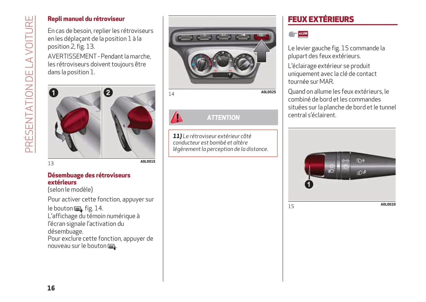 2013-2023 Alfa Romeo 4C Owner's Manual | French