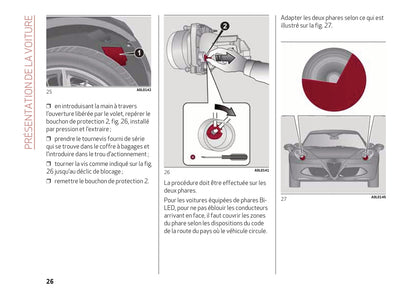 2013-2023 Alfa Romeo 4C Owner's Manual | French