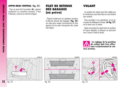 2004-2007 Alfa Romeo GT Owner's Manual | French