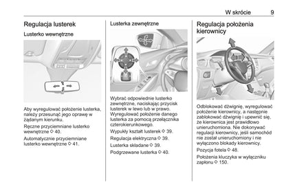 2019-2020 Opel Grandland X Owner's Manual | Polish