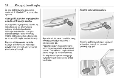 2019-2020 Opel Grandland X Owner's Manual | Polish