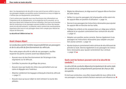 2007-2009 Seat Altea Freetrack Manuel du propriétaire | Français