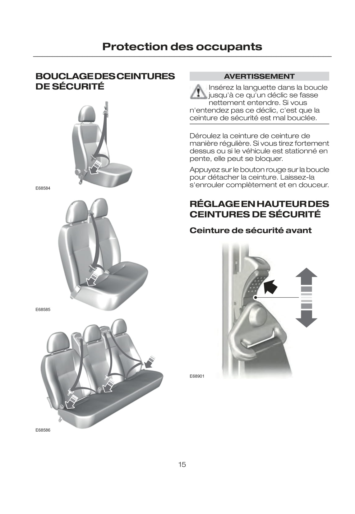 2010-2011 Ford Transit Manuel du propriétaire | Français