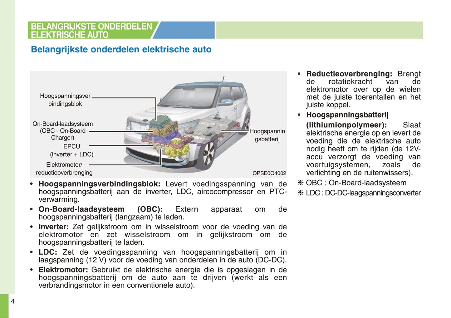 2017-2018 Kia e-Soul/Soul EV Owner's Manual | Dutch