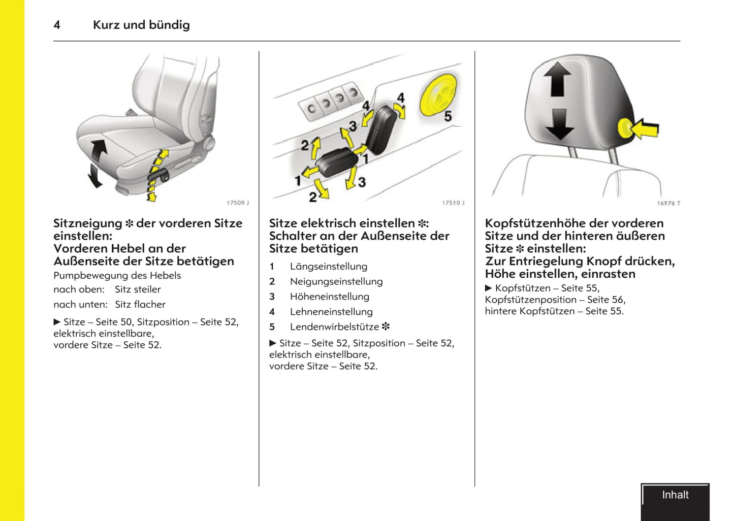 2007-2009 Opel Vectra Owner's Manual | German