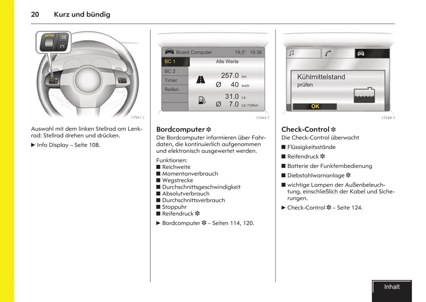 2007-2009 Opel Vectra Owner's Manual | German