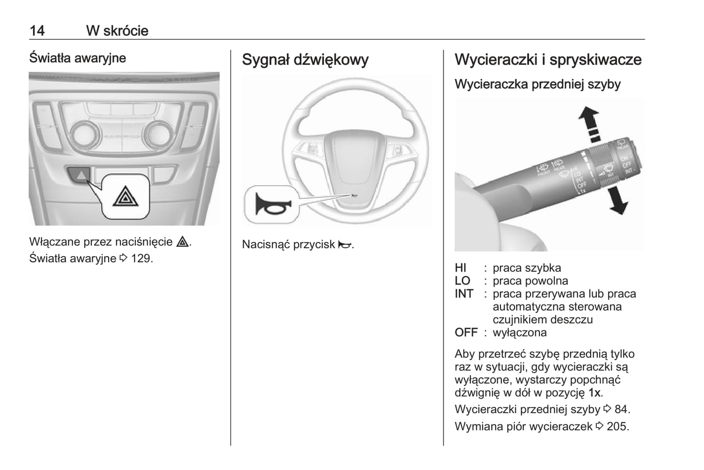 2019 Opel Mokka/Mokka X Owner's Manual | Polish