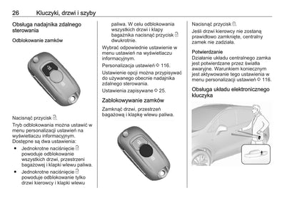 2019 Opel Mokka/Mokka X Owner's Manual | Polish