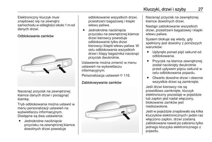 2019 Opel Mokka/Mokka X Owner's Manual | Polish