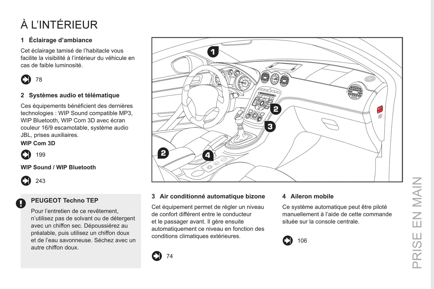 2011-2013 Peugeot RCZ Manuel du propriétaire | Français