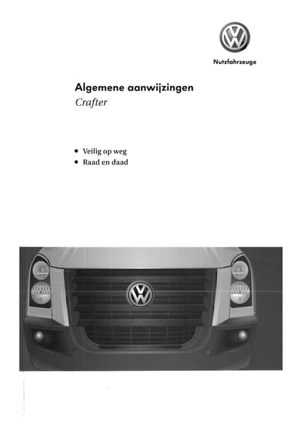 2006-2011 Volkswagen Crafter Manuel du propriétaire | Néerlandais