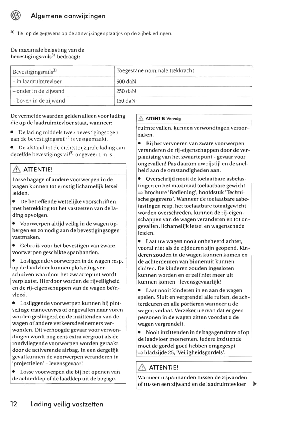 2006-2011 Volkswagen Crafter Owner's Manual | Dutch