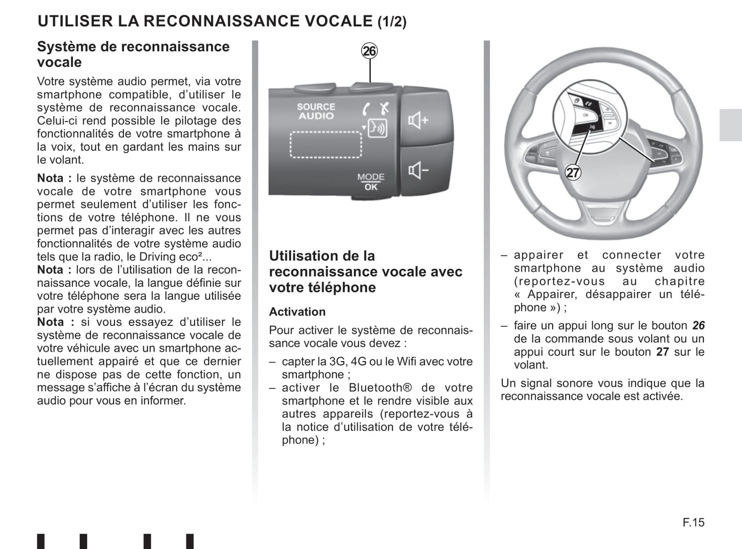 Renault Radio Connect R & GO Guide d'utilisation 2019