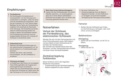 2018-2022 DS Automobiles DS 3/DS 3 Cabrio Owner's Manual | German