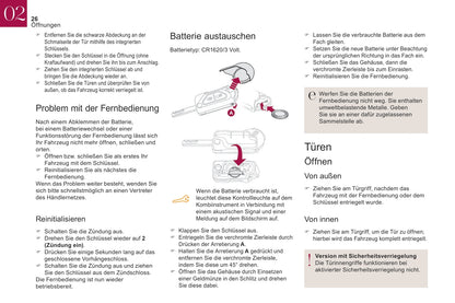 2018-2022 DS Automobiles DS 3/DS 3 Cabrio Owner's Manual | German