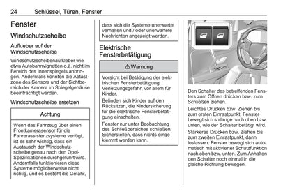 2021 Opel Mokka/Mokka-e Owner's Manual | German