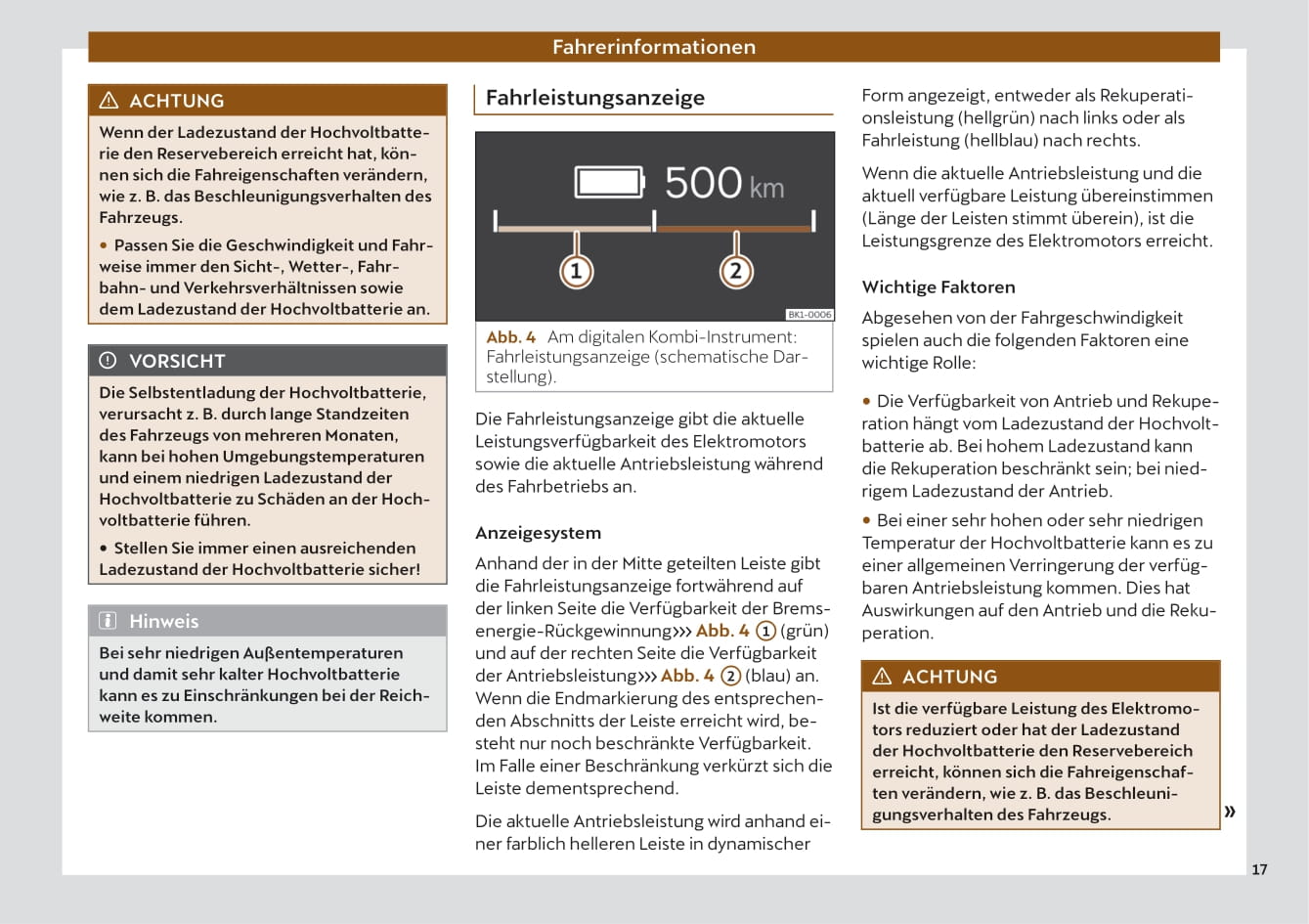 2021-2023 Cupra Born Manuel du propriétaire | Allemand