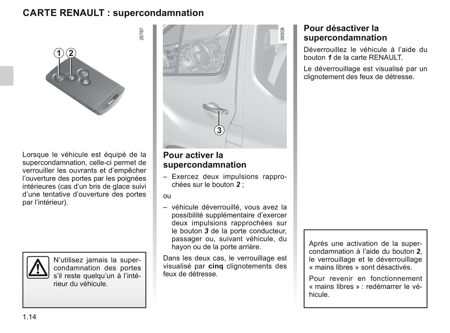 2020-2021 Renault Trafic Owner's Manual | French