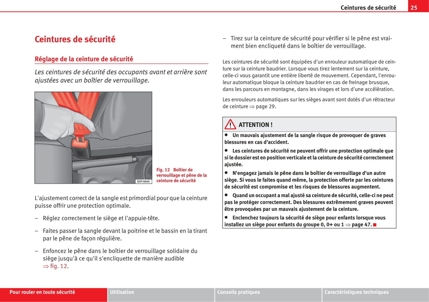 2004-2009 Seat Altea Manuel du propriétaire | Français