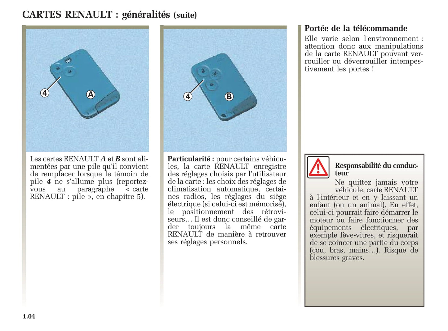 2002-2005 Renault Vel Statis Manuel du propriétaire | Français