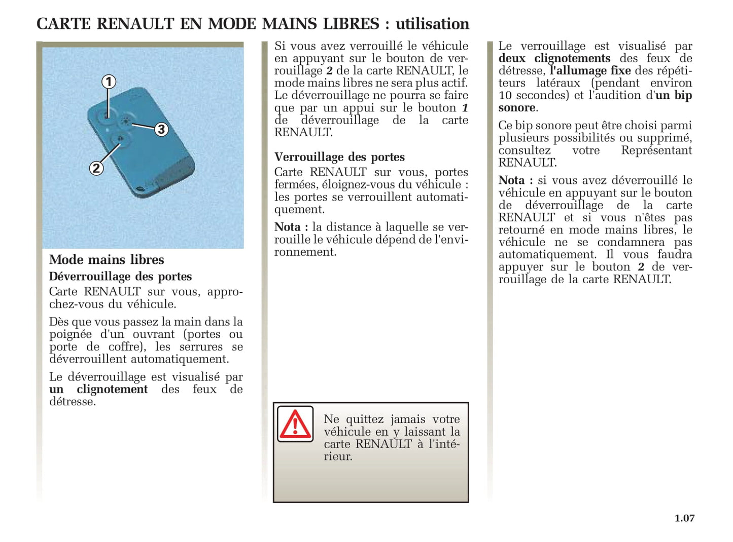 2005-2006 Renault Vel Satis Owner's Manual | French