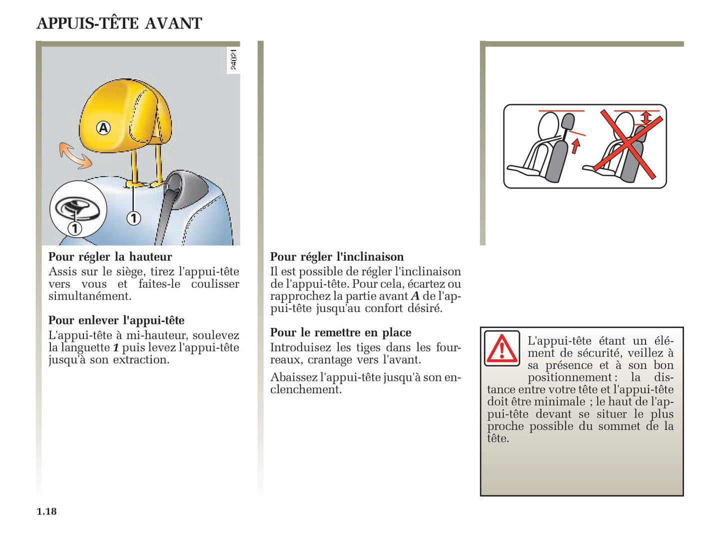 2002-2005 Renault Vel Statis Manuel du propriétaire | Français