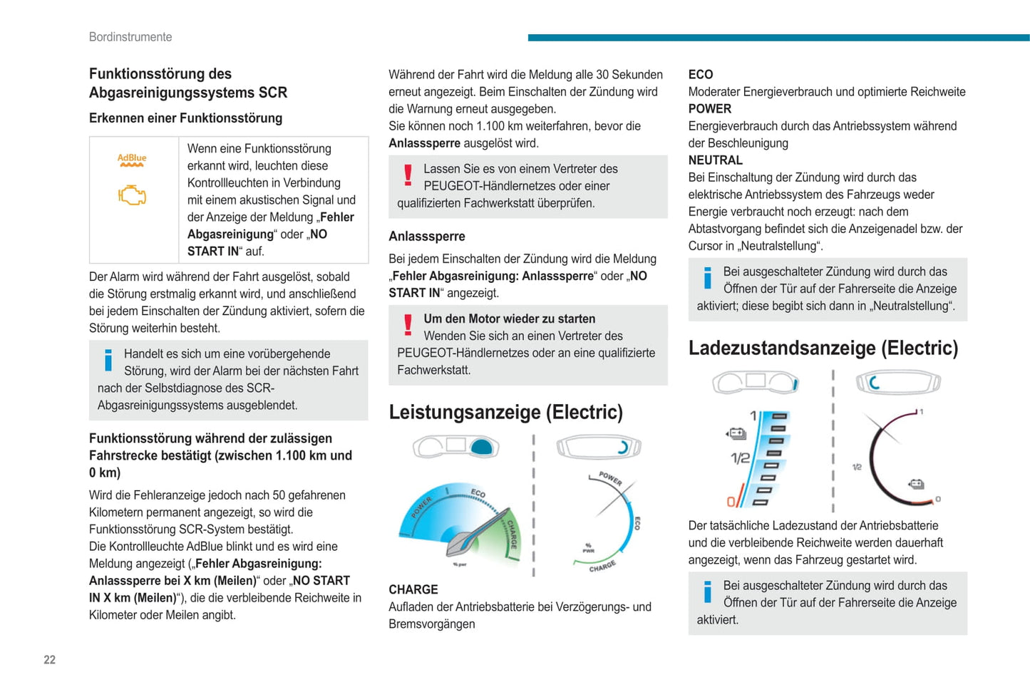 2021-2023 Peugeot 208/e-208 Owner's Manual | German