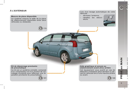 2015-2017 Peugeot 5008 Manuel du propriétaire | Français