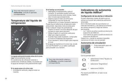 2017-2022 Peugeot Partner Electric/Partner Tepee Electric Owner's Manual | Spanish