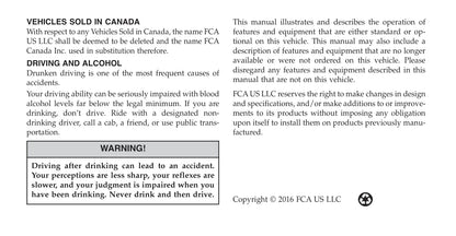 2015 Dodge Challenger SRT/SRT 392/SRT Hellcat Owner's Manual | English