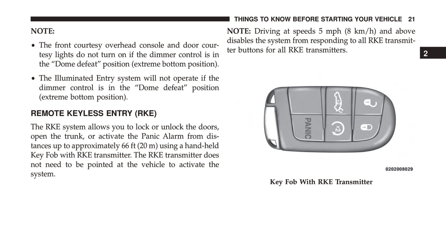 2015 Dodge Challenger SRT/SRT 392/SRT Hellcat Owner's Manual | English