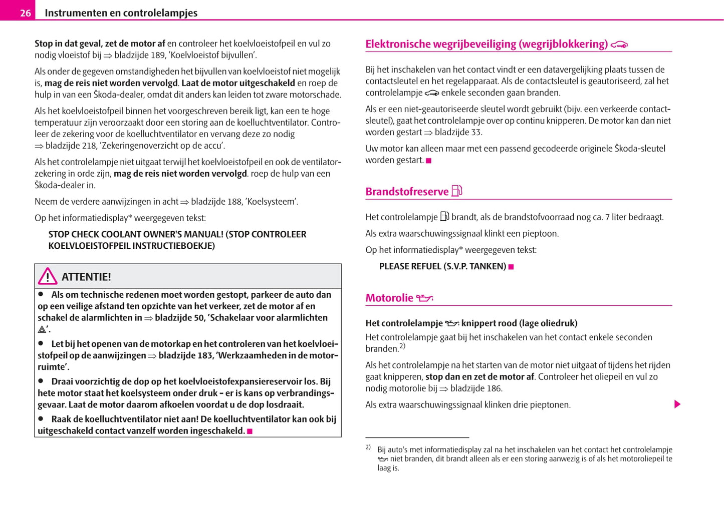 2008-2009 Skoda Fabia Owner's Manual | Dutch