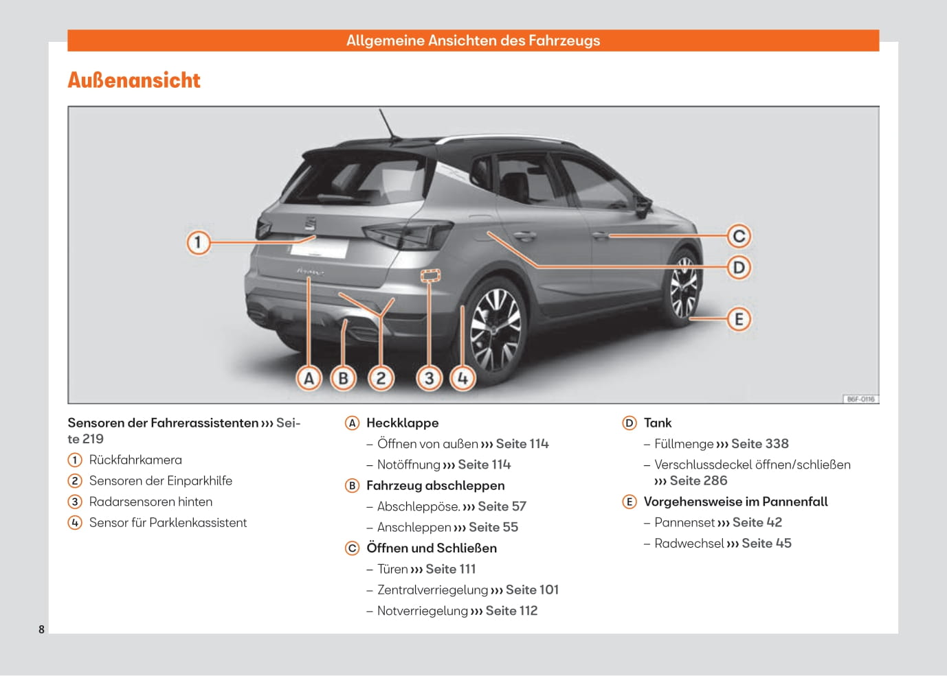 2021-2023 Seat Arona Manuel du propriétaire | Allemand