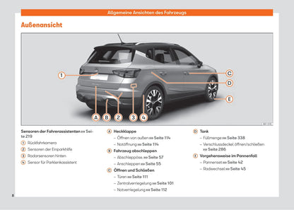 2021-2023 Seat Arona Manuel du propriétaire | Allemand