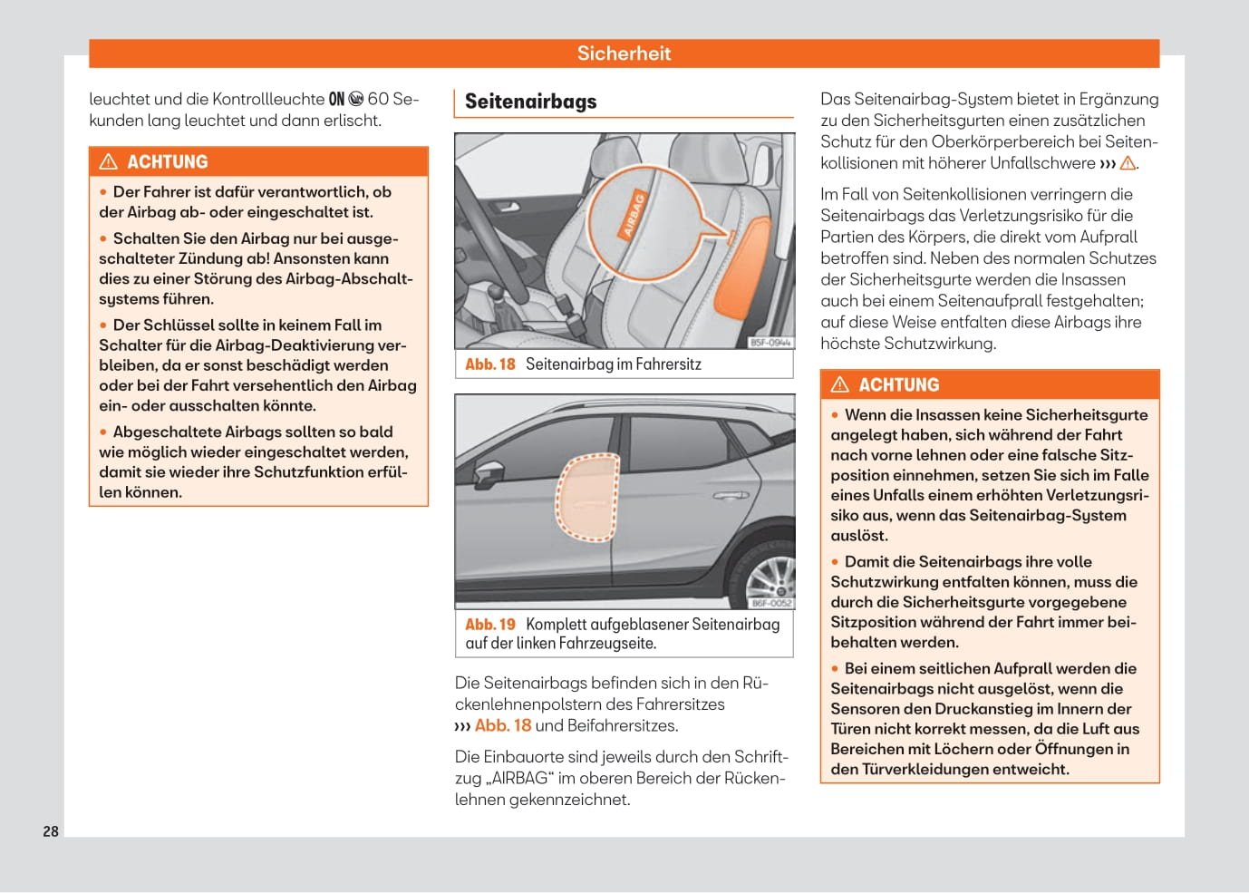 2021-2022 Seat Arona Owner's Manual | German